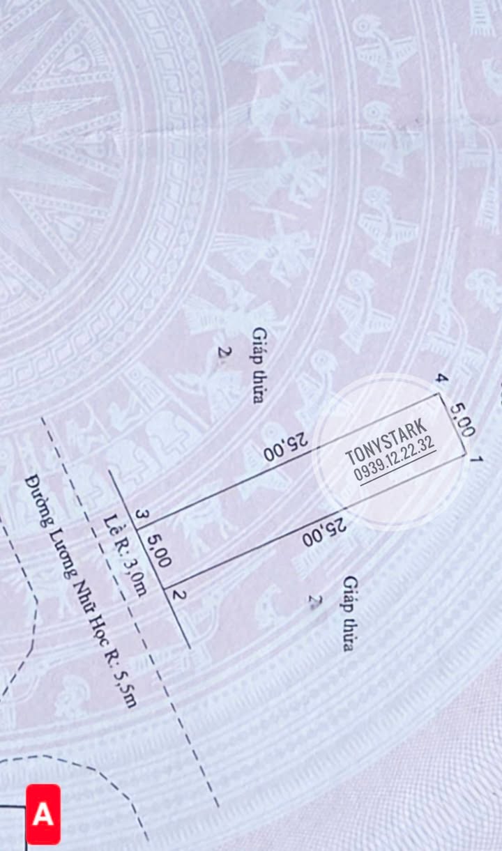 Đất nền Lương Nhữ Học, Rạch Giá 250m² giá 5 tỷ - Đầu tư sinh lời ngay!