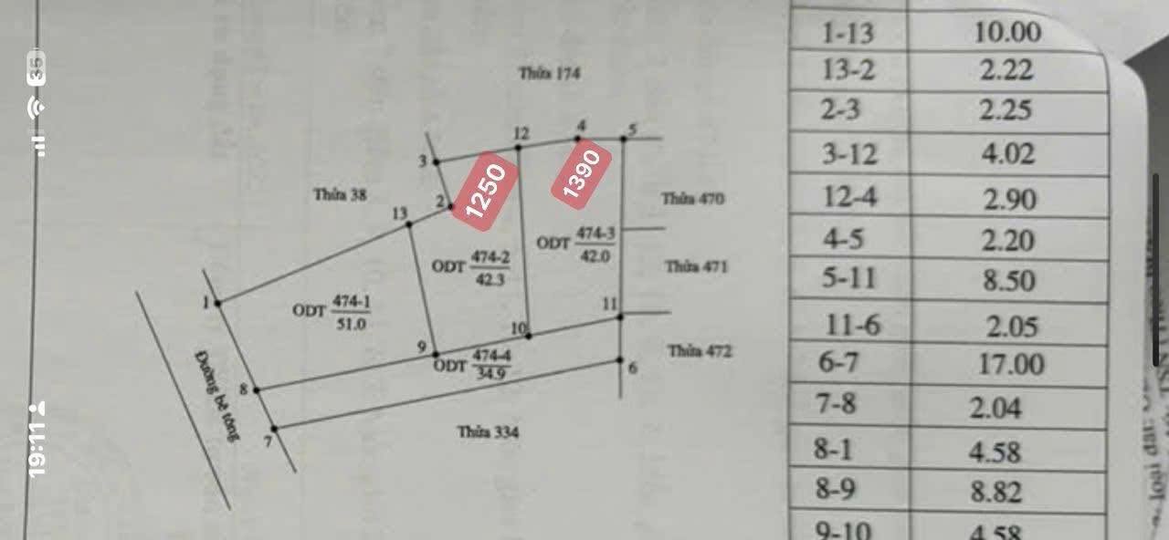Đất nền chính chủ ngõ 7 Bá Liễu - 42m² chỉ 1.2 tỷ - Đầu tư sinh lời hấp dẫn!