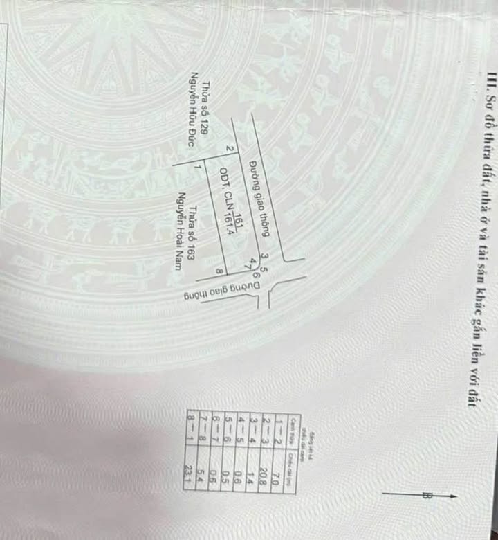 Đất nền Thạch Hà 161m² giá thỏa thuận - Lô góc hai mặt tiền đẹp mắt!