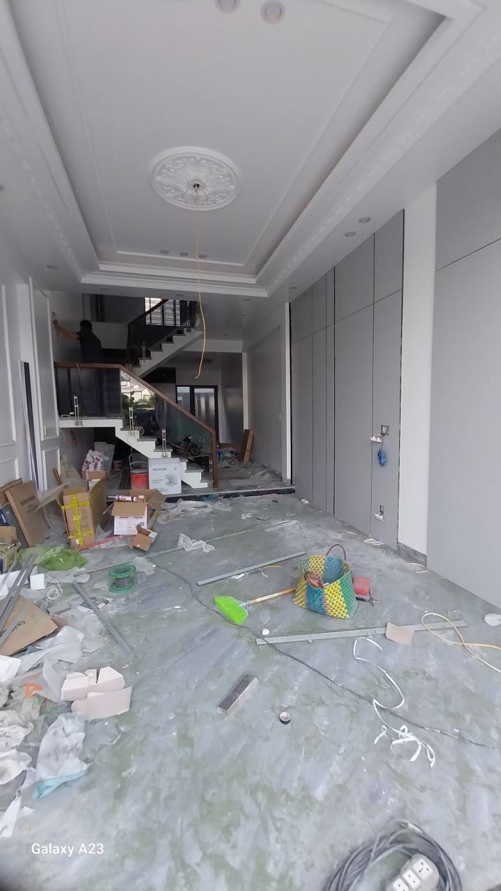 Nhà 4 tầng mặt đường Giếng Lẩy, Dương Kinh, 50m² - Kinh doanh thuận lợi!