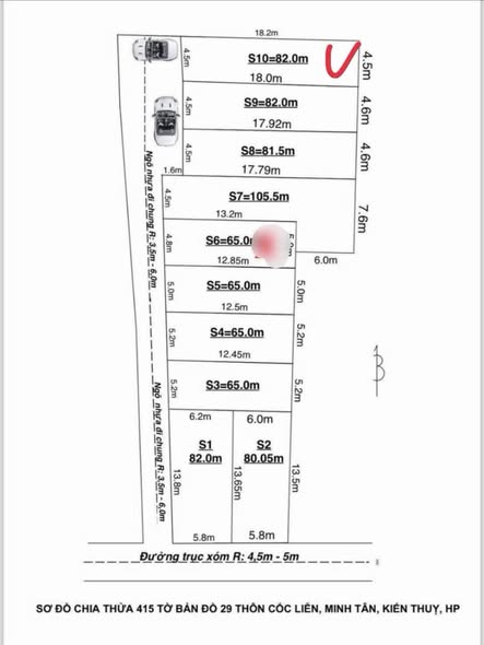 Đất nền Minh Tân - Kiến Thụy 84m² giá 1 tỷ - Đón sóng phát triển!