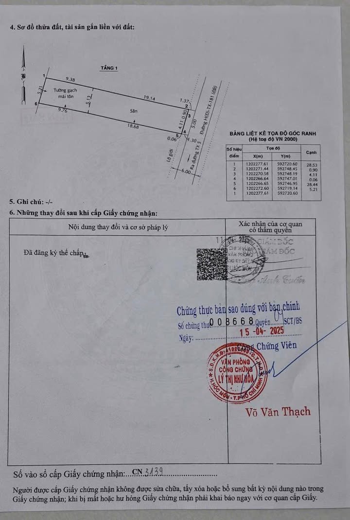 Đất nền Tân Xuân Hóc Môn 150m² giá 4.5 tỷ - Hướng Đông, vị trí đắc địa!