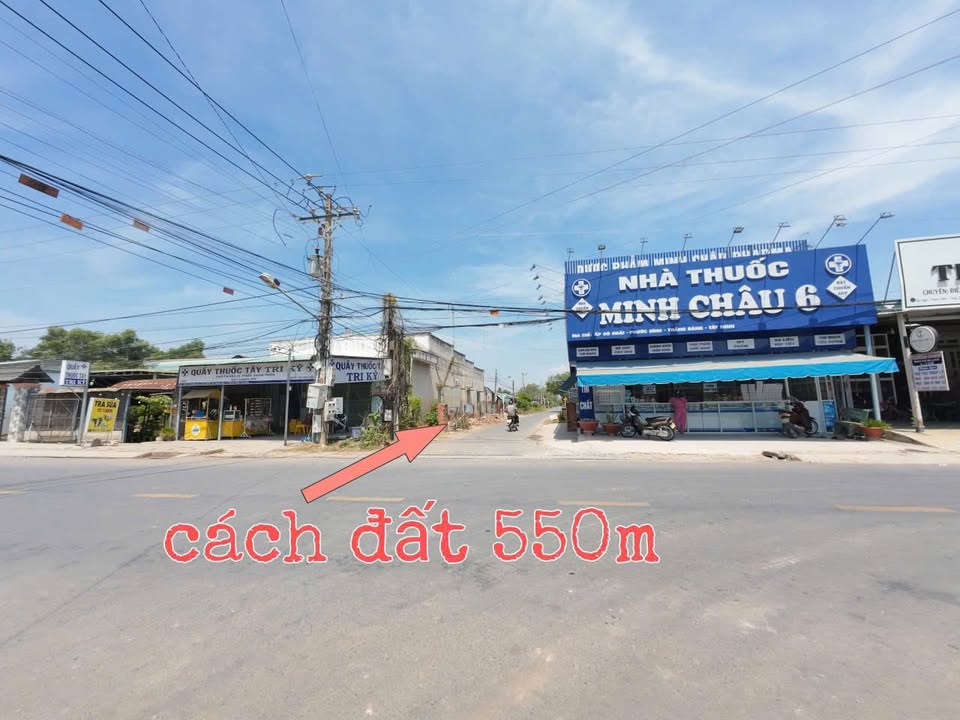 Đất nền Phước Bình, Trảng Bàng, Tây Ninh 112m² giá 550 triệu - Sổ đỏ chính chủ, đầu tư sinh lời!