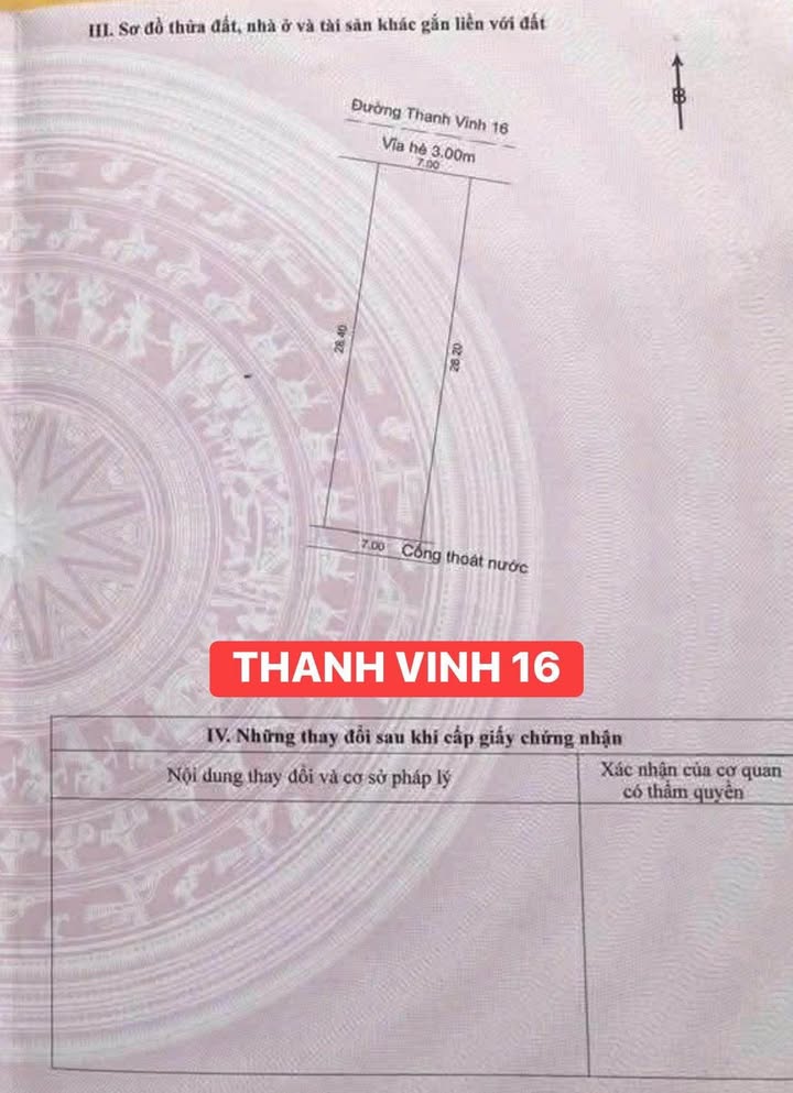 Đất mặt tiền Thanh Vinh 16, Liên Chiểu, Đà Nẵng 198m² - Cơ hội đầu tư tuyệt vời!
