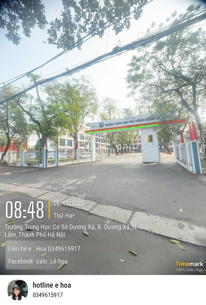 Đất Dương Xá - Gia Lâm 63m² giá 4.75 tỷ - Vị trí đẹp khó tìm!