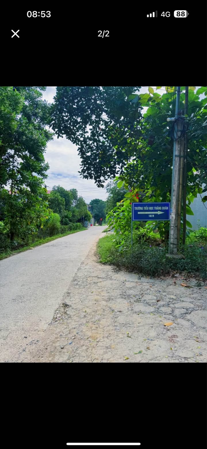 Đất thổ cư Yên Sơn 80m² giá 1.63 tỷ - View hồ thoáng đẹp!