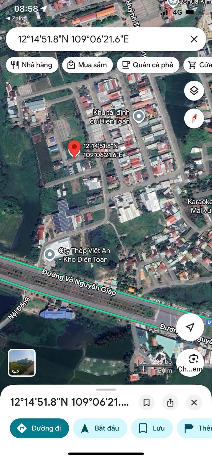 Đất nền xã Diên Toàn 120,3m² giá chỉ 1,95 tỷ - Đầu tư sinh lời ngay!