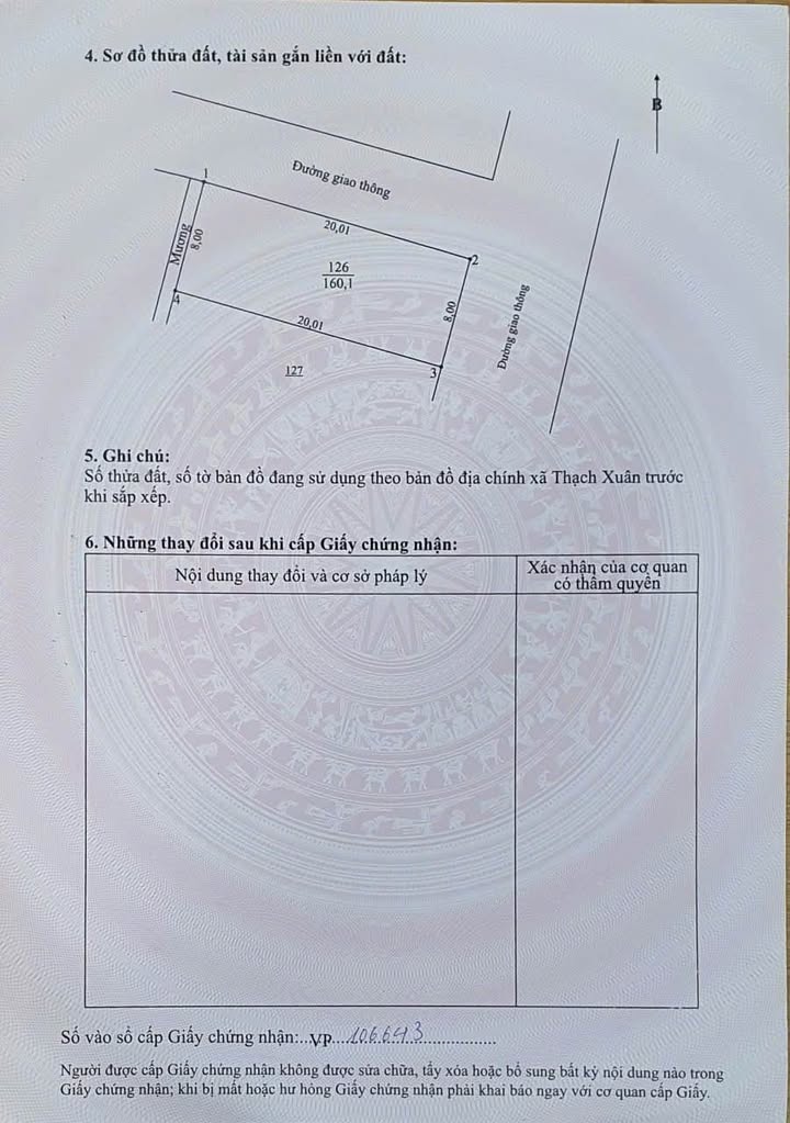 Đất quy hoạch Thạch Xuân, Thạch Hà 160m² giá 1.7 tỷ - Đầu tư sinh lời ngay!