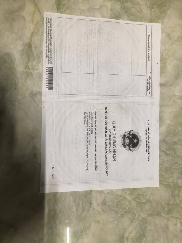 Đất nền 255,8m² tại Ấp Bình Hoà Đông, Gò Công Tây - Giá chỉ 450 triệu!