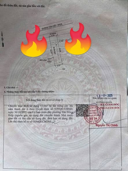 Nhà mặt tiền đường Tân Đông Hiệp 135m² giá 3.55 tỷ - Kinh doanh thuận lợi!