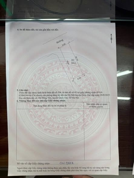 Đất thổ cư 118m² tại Thôn Đông Hạ, xã Phú Cát - Đầu tư sinh lời nhanh chóng!