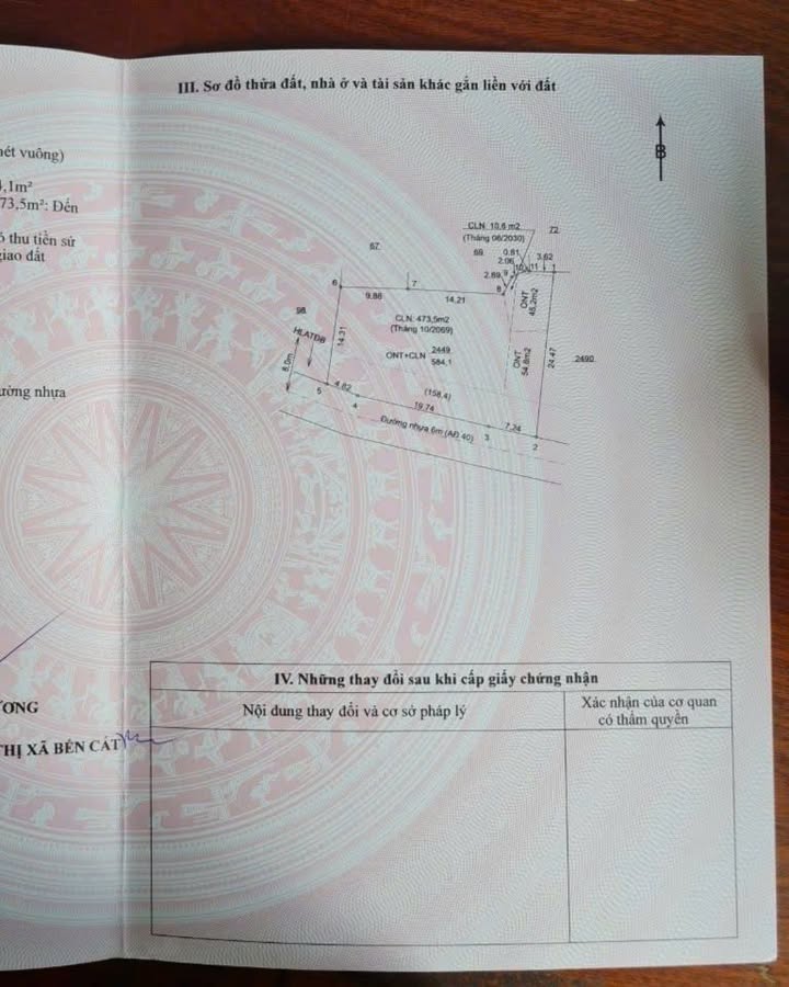 Đất mặt tiền nhựa phường Long Nguyên 24m² giá 3 tỷ - Cơ hội đầu tư hấp dẫn!