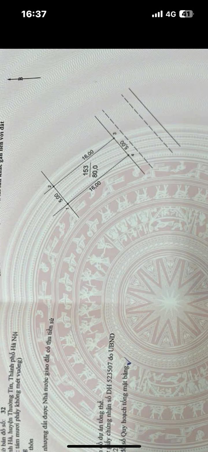 Đất đấu giá Khánh Hà Thường Tín 80m² giá 6.08 tỷ - Cơ hội đầu tư tuyệt vời!