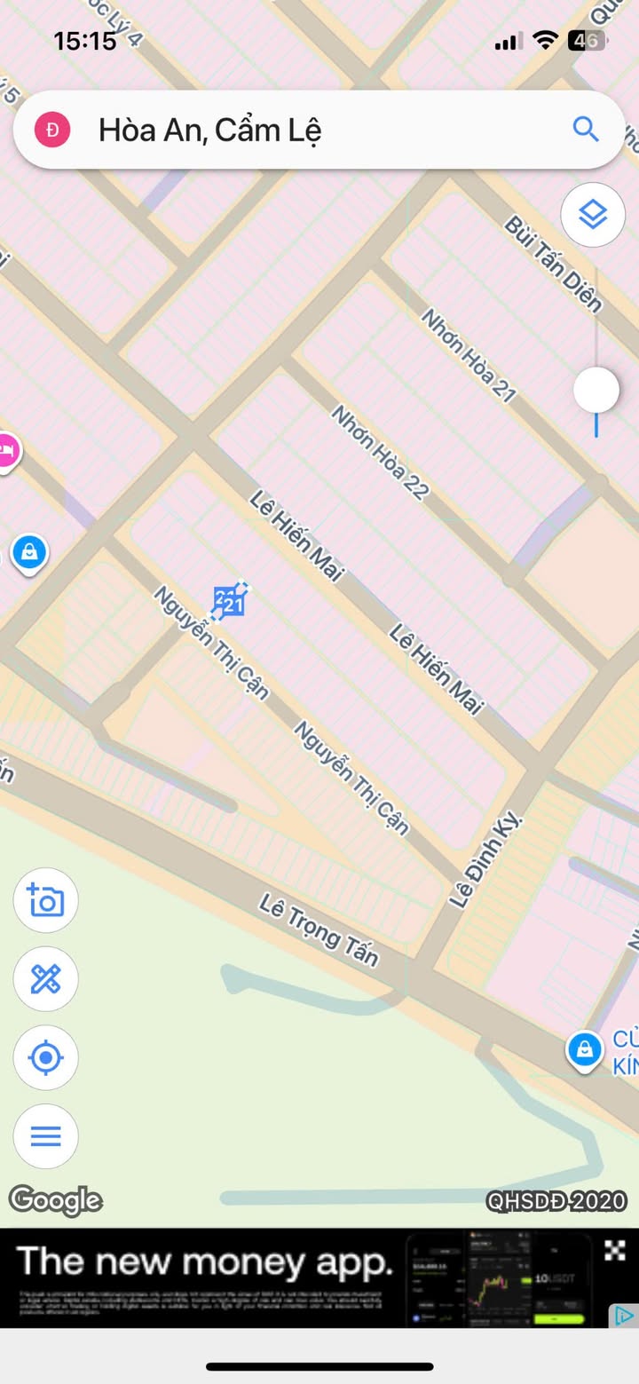 Đất nền đường Nguyễn Thị Cận, Quận Cẩm Lệ 105m² giá 4.3 tỷ - Đầu tư sinh lời ngay!