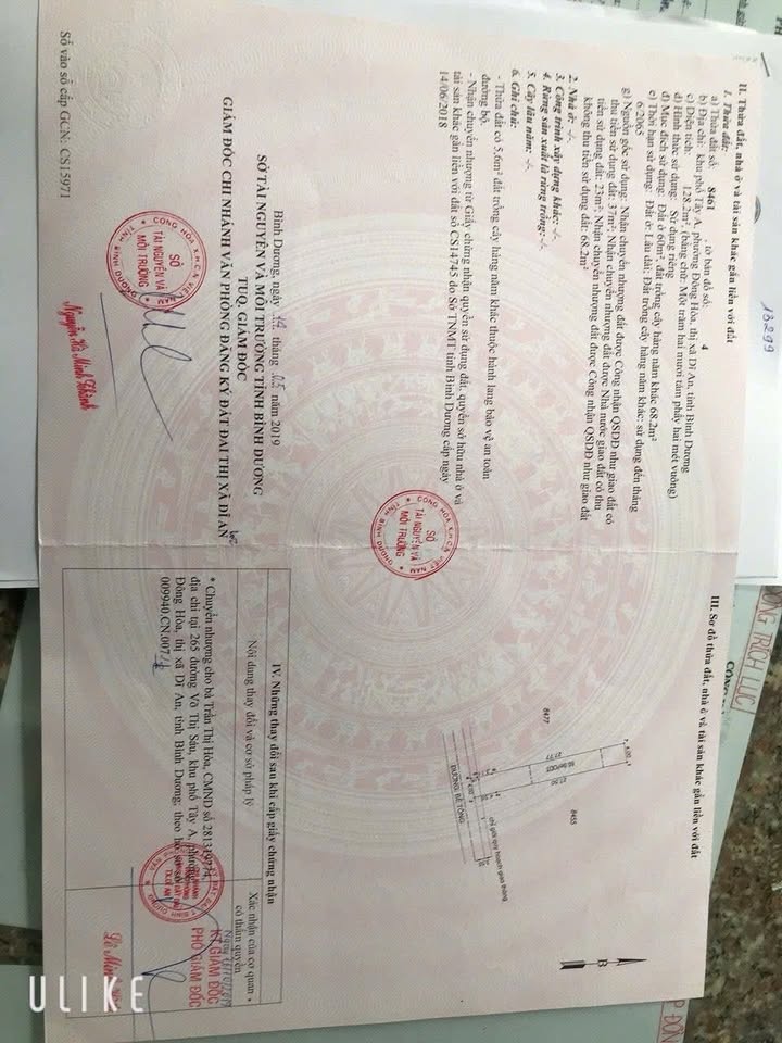 Đất thổ cư 128m² Phường Đông Hòa, Dĩ An giá 3.95 tỷ - Thương lượng linh hoạt!