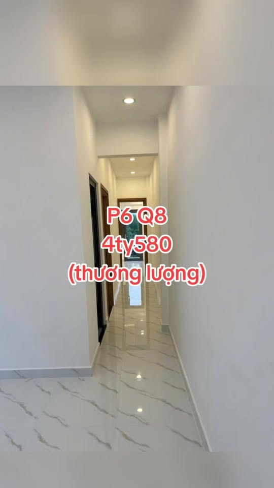 Nhà bán Phạm Thế Hiển, Q8 - Diện tích 65.52m², giá 4.58 tỷ - Đẹp như mới!