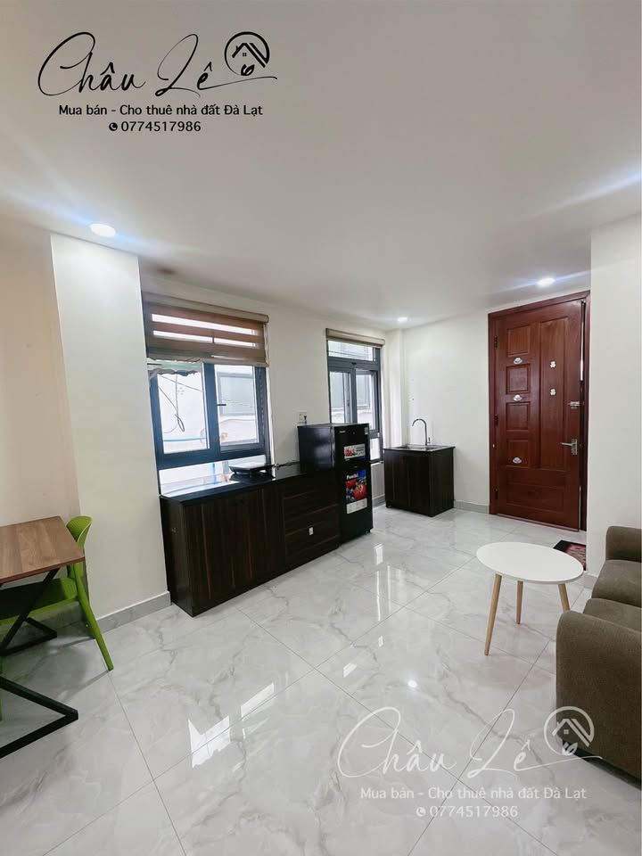 Căn hộ cho thuê Phan Đình Phùng Đà Lạt - Full nội thất, tiện nghi ngay trung tâm!