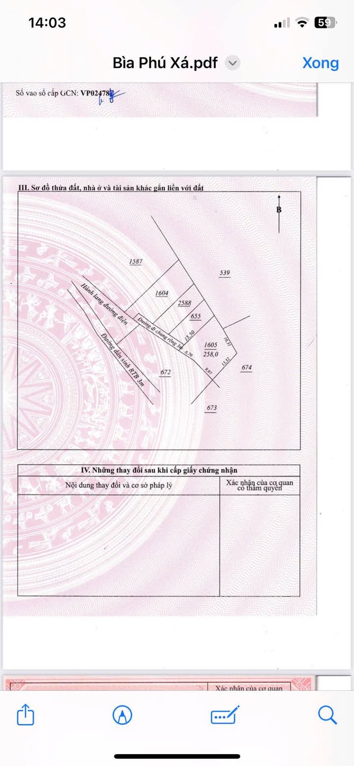 Đất thổ cư 200m² phường Phú Xá, Thái Nguyên giá chỉ 2.6 tỷ - Tiềm năng phát triển lớn!
