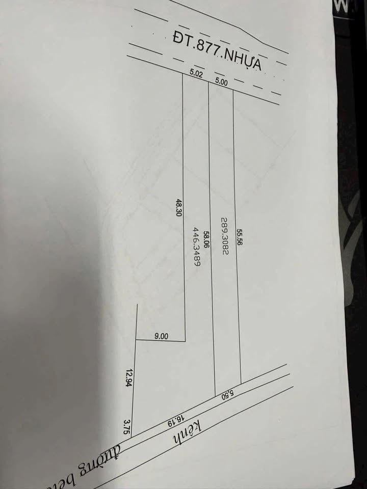 Đất mặt tiền tỉnh lộ 877 - Gò Công Tây, 55m² chỉ 1.5 tỷ - Cơ hội đầu tư tuyệt vời!