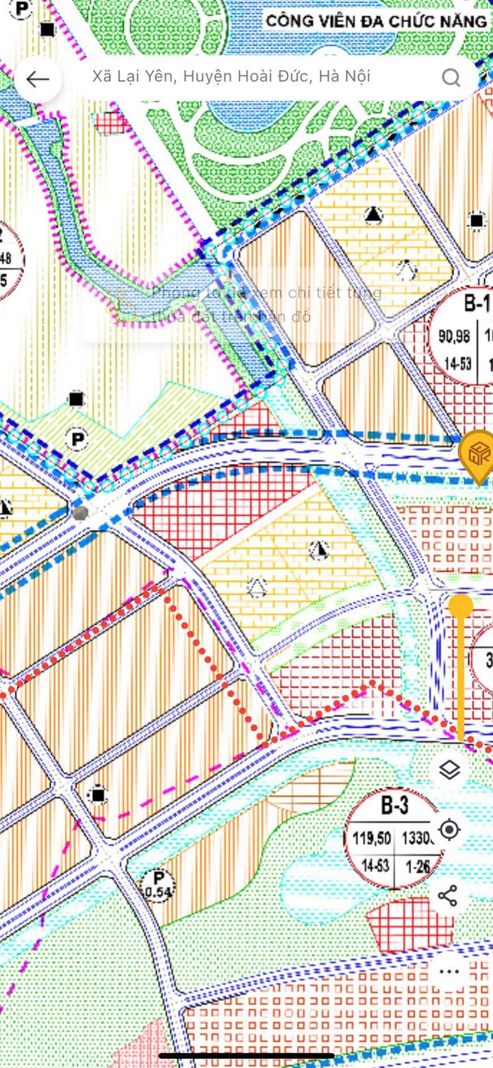 Đất đấu giá trung tâm Hoài Đức 70m² giá chỉ 15 tỷ - Cơ hội đầu tư lý tưởng!