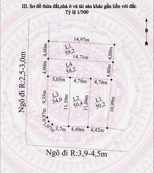 Đất nền Lưu Kiếm, Thủy Nguyên 50-59m² giá chỉ từ 1 tỷ - Đầu tư sinh lời ngay!