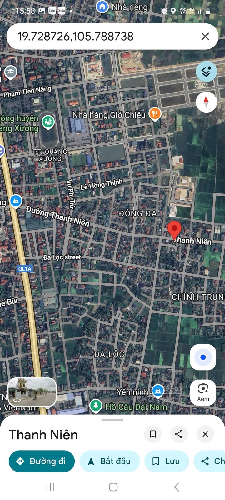 Đất nền Tân Phong 117m² giá 1.872 tỷ - Mặt đường Thanh Niên, đầu tư sinh lời!