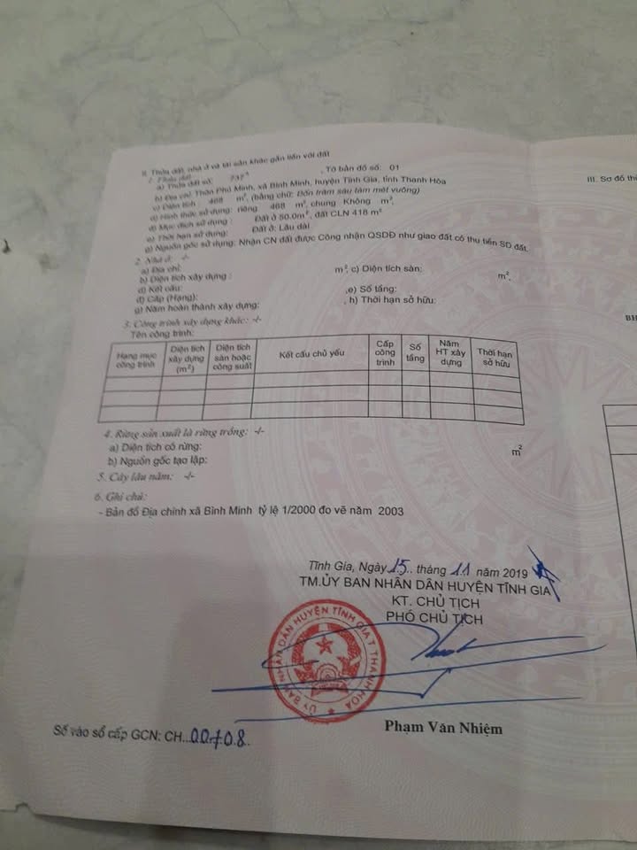 Đất nền Bình Minh, Nghi Sơn 468m² giá 3 tỷ - Đầu tư sinh lời ngay!