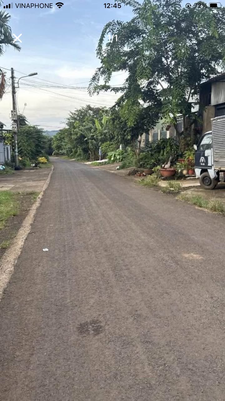 Đất nền Trần Nhân Tông, Buôn Ma Thuột 198m² giá 1.2 tỷ - Đất cao ráo, dân cư đông đúc!