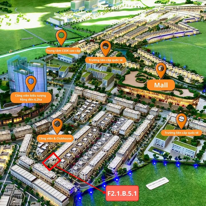 Nhà phố liền kề Hồng Hạc City Thuận Thành 201m² - Không gian sống chuẩn quốc tế!