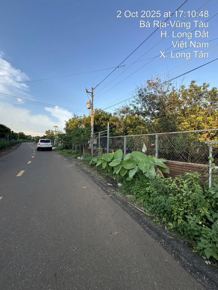 Đất nền mặt tiền nhựa Long Tân 1015m² giá chỉ 2.6 tỷ - Cơ hội đầu tư tuyệt vời!