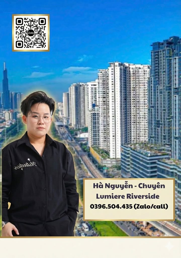 Căn hộ 3PN tại Lumiere Riverside - 17 tỷ - View Sông tuyệt đẹp!