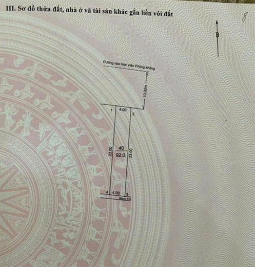 Đất nền Trung Sơn Trầm - Sơn Tây 92m² giá 3 tỷ - Đầu tư sinh lời tiềm năng!