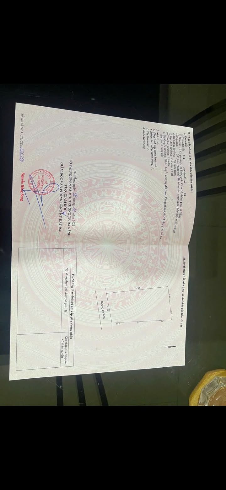 Đất nền tại 610 Tôn Đản, quận Cẩm Lệ, 345m² giá 10,3 tỷ - Sát mặt đường lớn, đầu tư sinh lời!