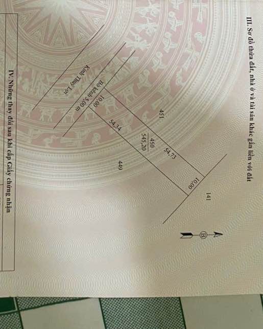 Đất nền Lý Văn Lâm 545m² giá 1.22 tỷ - View kênh và đồng lúa tuyệt đẹp!