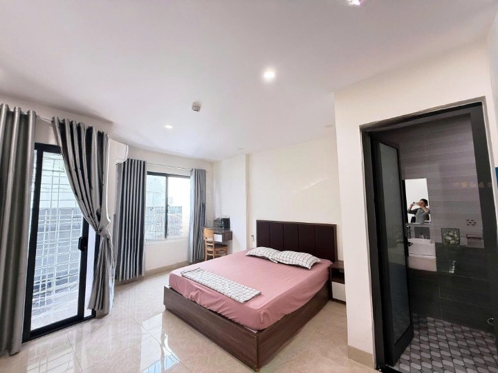 Căn hộ studio cho thuê đường Sương Nguyệt Ánh, Sơn Trà - Đầy đủ nội thất, chỉ 6.2 triệu