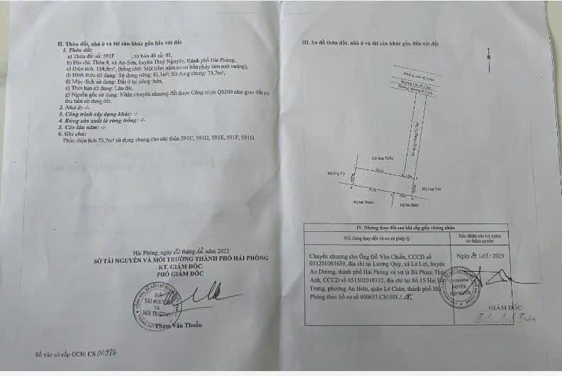 Đất An Sơn Thủy Nguyên 81m² giá 700 triệu - Cơ hội đầu tư giá tốt!