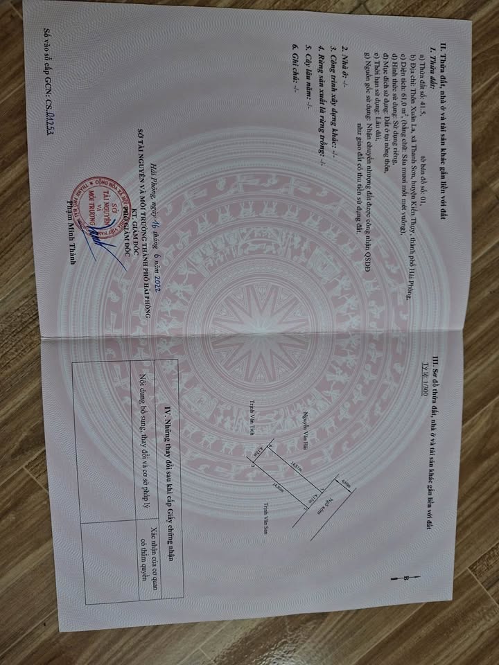 Đất nền 61m² ngõ 4m Xuân La, Kiến Thụy chỉ 1.3 tỷ - Tiện ích đầy đủ!