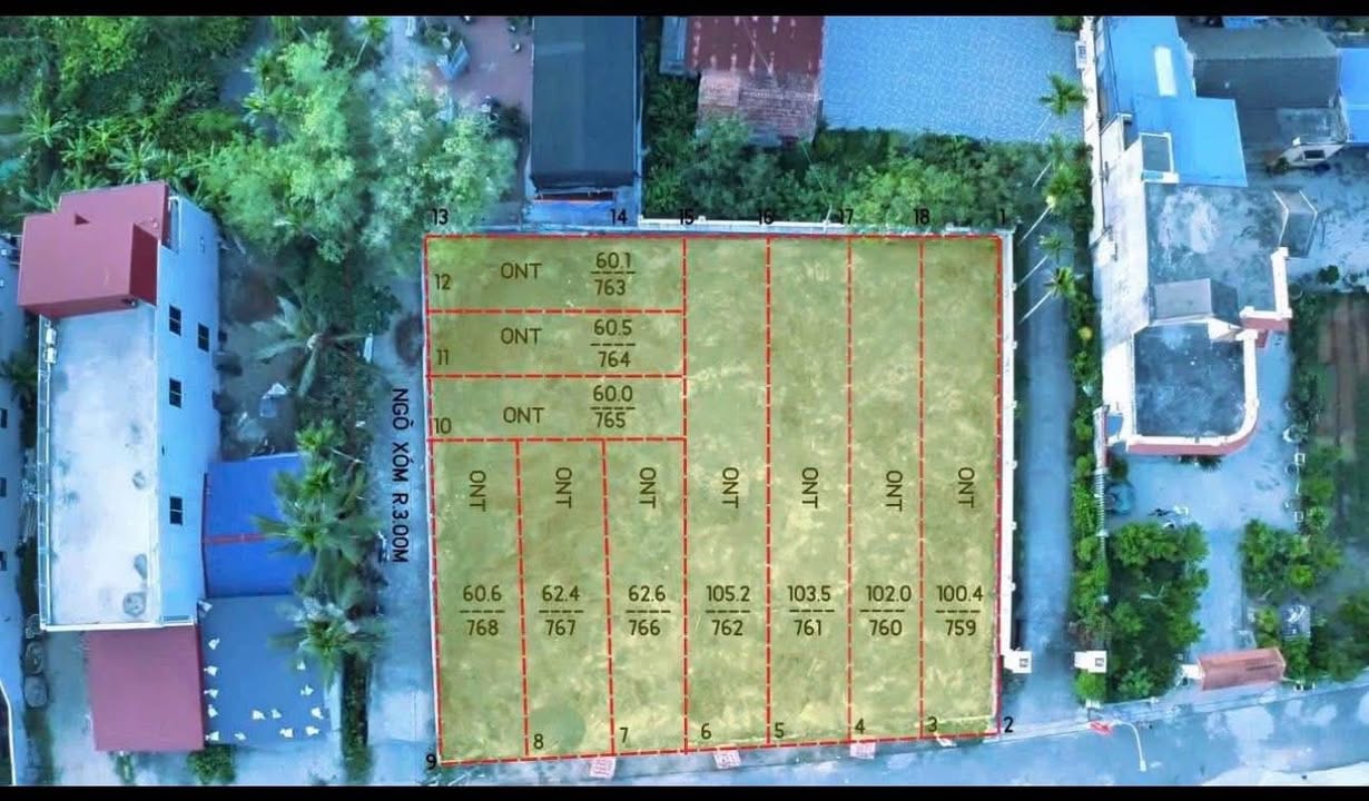 Đất nền Minh Tân, Kiến Thụy, Hải Phòng 102m² giá 1.8 tỷ - Đón sóng đường sắt LC!