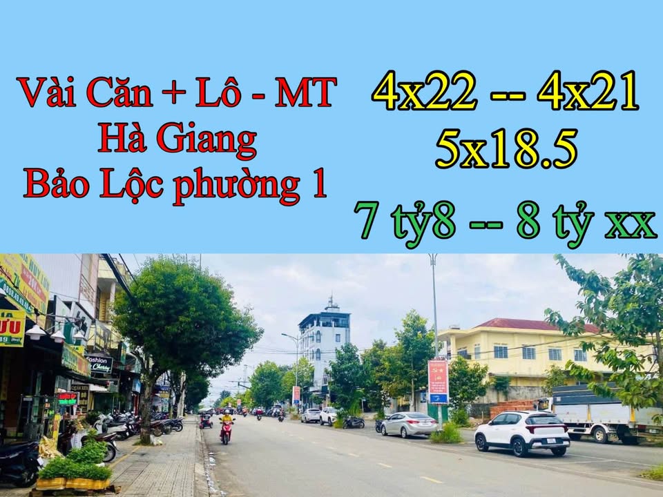Nhà mặt tiền Hà Giang Bảo Lộc 88m² giá 7.8 tỷ - Đầy đủ tiện nghi!