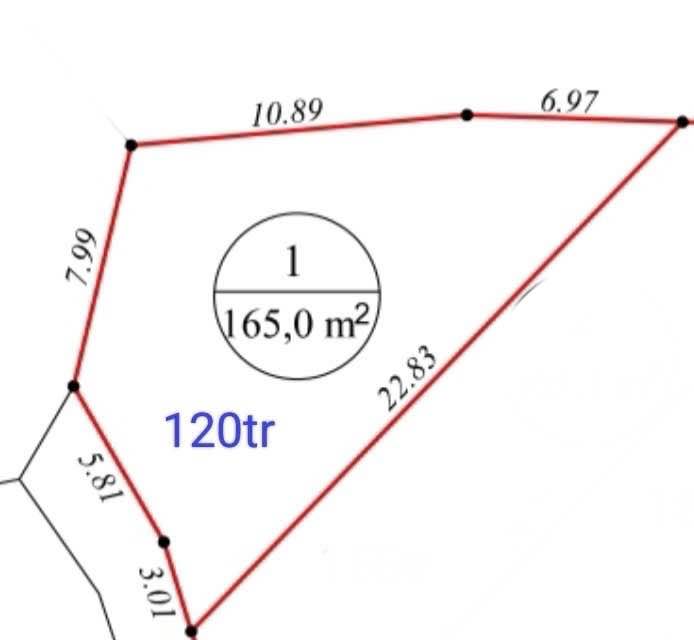 Đất thổ cư Mỹ Tài, Phù Mỹ 165m² giá chỉ 120 triệu - Cơ hội đầu tư lý tưởng!