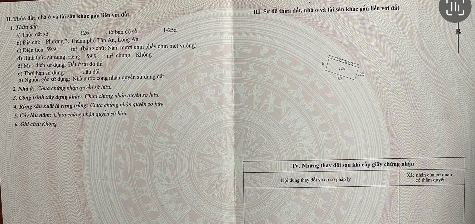 Đất thổ cư 125m² mặt tiền hẻm Lê Thi Điền, chỉ 1.29 tỷ - Cơ hội đầu tư tuyệt vời!
