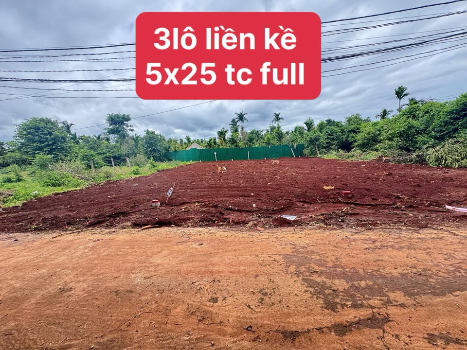 Đất nền liền kề N10, phường Tân An, Buôn Ma Thuột 125m² giá chỉ 1.25 tỷ - Đầu tư sinh lời cao!