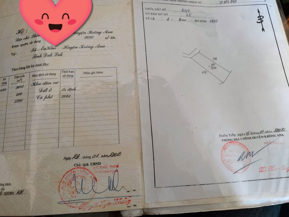 Nhà và vườn tại xã Ea Ktur, Cư Kuin, Đắk Lắk 2700m² giá 2.599 tỷ - Sẵn sàng vào ở ngay!