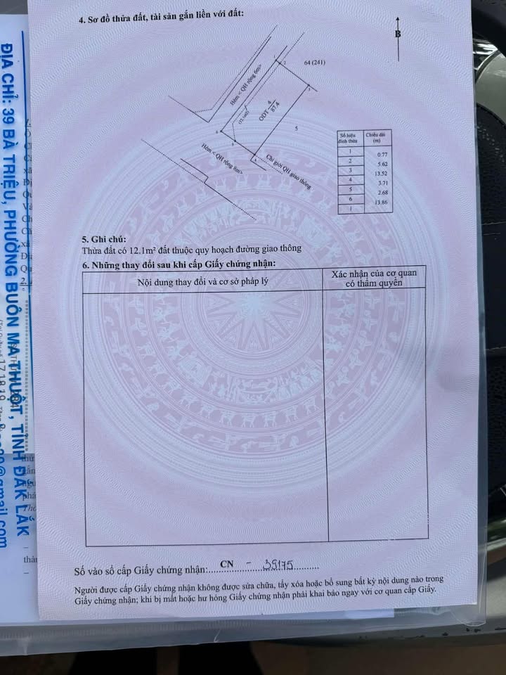 Đất góc 2 mặt tiền hẻm 305 Hà Huy Tập 89m² giá 3.99 tỷ - Sổ đỏ chính chủ!