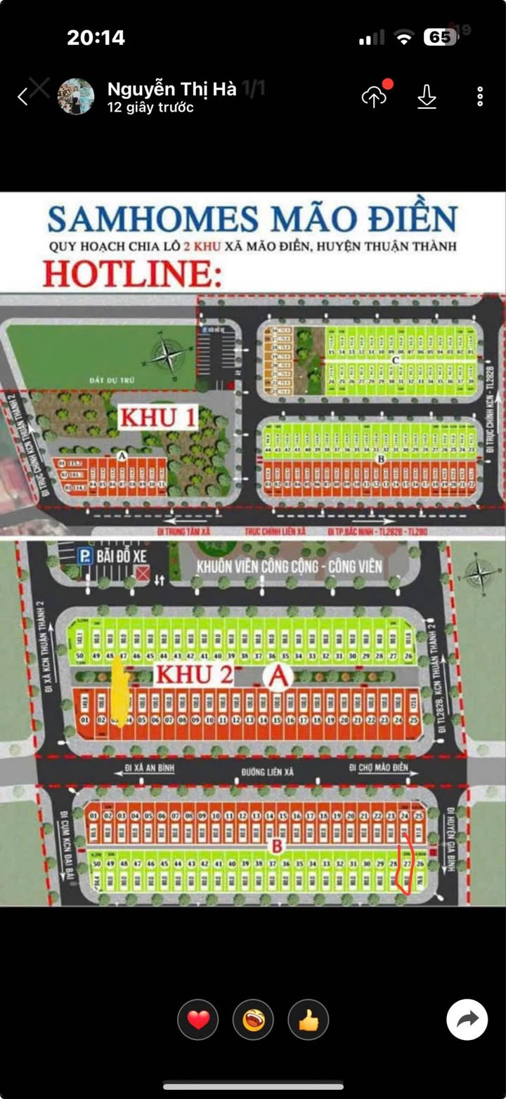 Đất nền Mão Điền, Thuận Thành 90m² giá 3 tỷ - Sổ đỏ chính chủ, xem ngay!