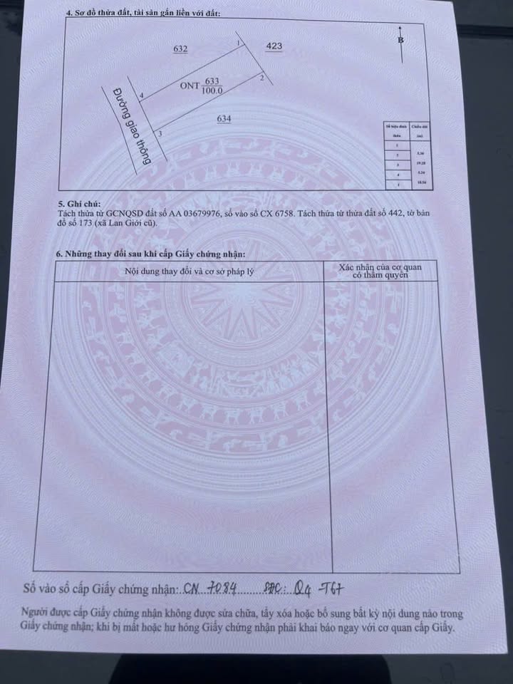 Đất nền Lan Giới, Tân Yên, Bắc Giang 100m² giá chỉ 599 triệu - Sổ đỏ chính chủ, đường ô tô tránh nhau!