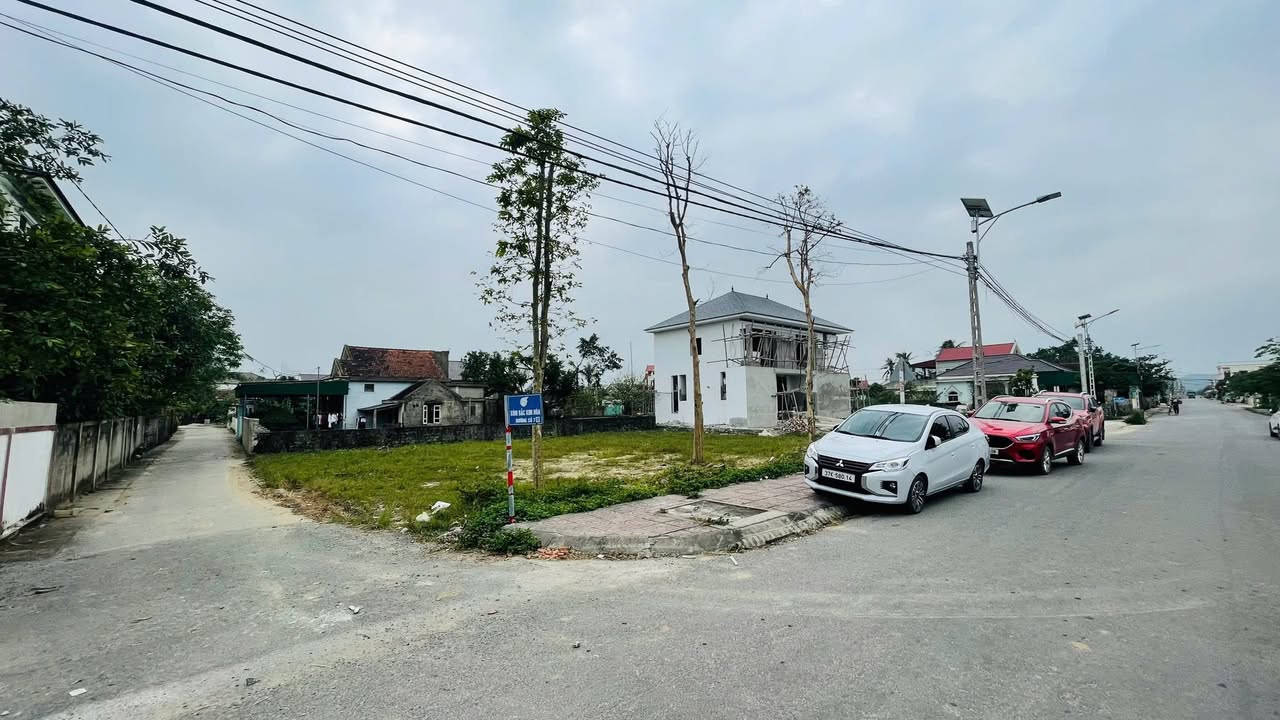 Đất nền lô góc 2 mặt tiền Nghi Thuận 90m² giá 2.4 tỷ - Kinh doanh sầm uất!