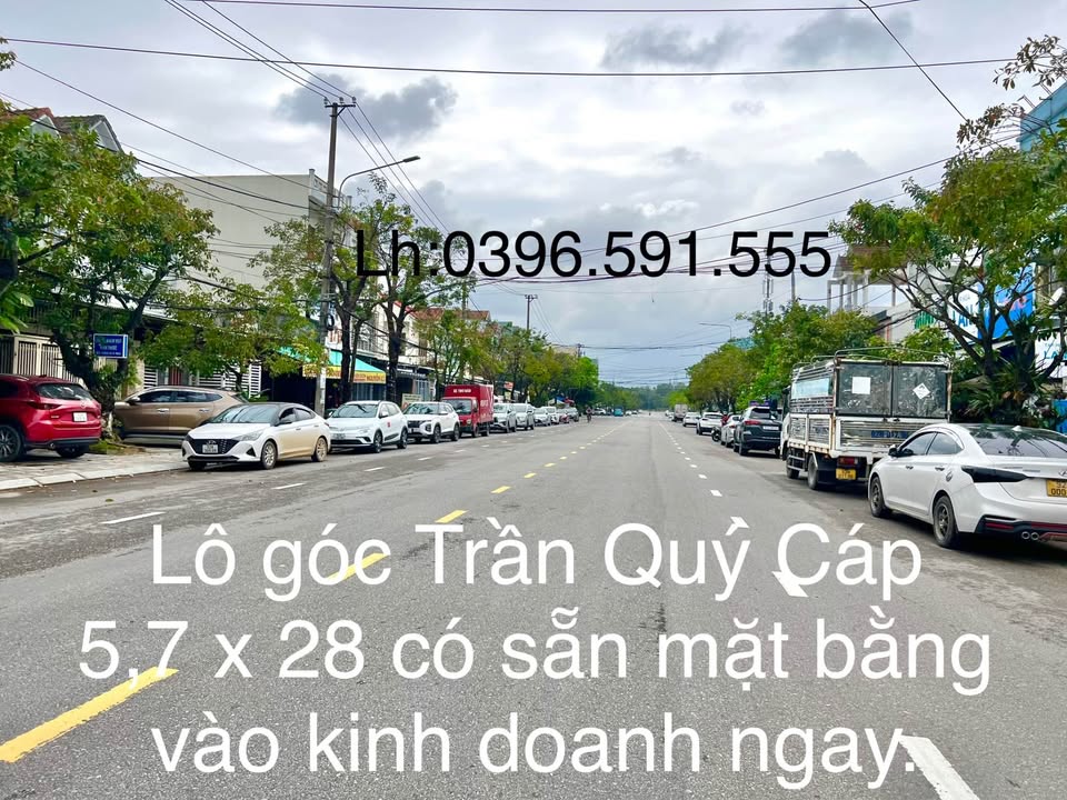 FrontHouse Trần Quý Cáp, Hải Châu 159m² giá 4 tỷ - Lô góc kinh doanh lý tưởng!