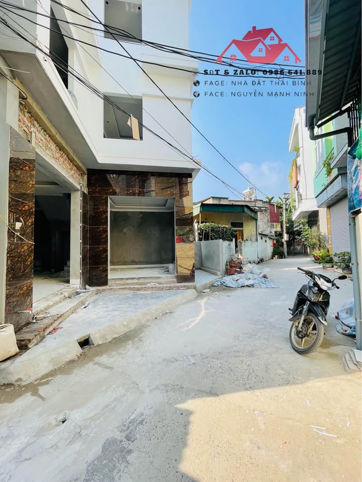 Biệt thự mini 3 tầng Trần Lãm, Thái Bình 62m² giá 3.5 tỷ - Thiết kế hiện đại, phong thủy tốt!