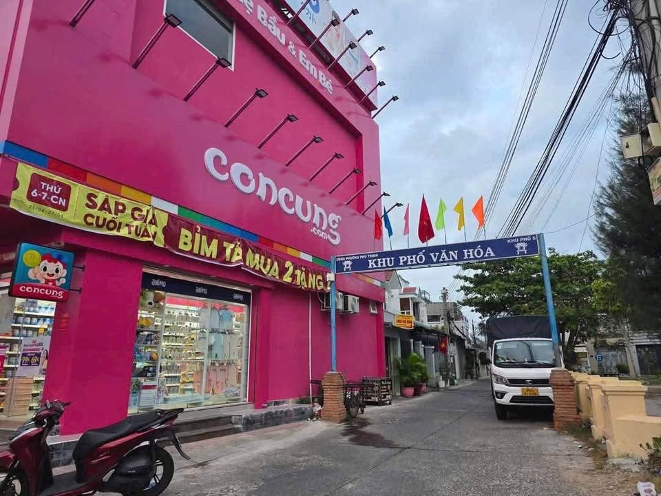 Đất thổ cư hẻm bê tông ô tô Phú Trinh 100m² giá 1.95 tỷ - Vị trí đắc địa gần chợ Đồn!